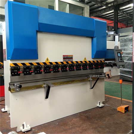 چین مینوفیکچرر 125 ٹن CNC ہائیڈرولک میٹل پلیٹ موڑنے والی مشین 3 ایکسس ہائیڈرولک پریس بریک