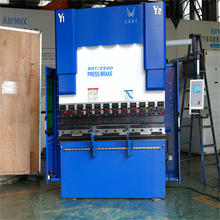 دھاتی کام کرنے کے لیے 63 ٹن میٹل اسٹیل شیٹ پلیٹ موڑنے والی مشین WC67Y/K NC ہائیڈرولک پریس بریک