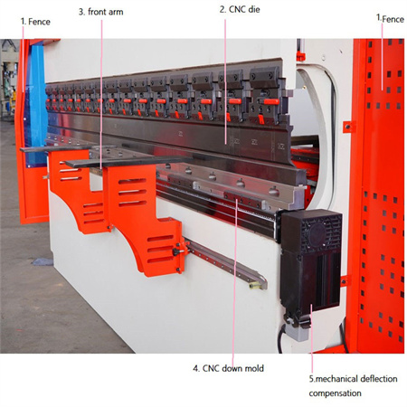 200 ٹن میٹل شیٹ اسٹیل CNC ہائیڈرولک پریس بریک موڑنے والی مشین کی قیمت