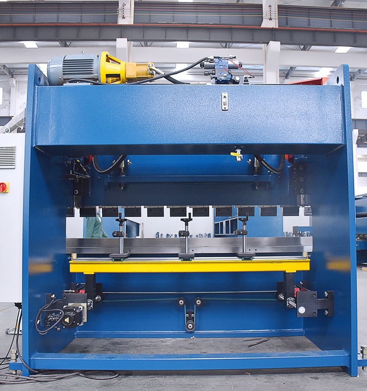 100t Cnc دھاتی موڑنے والی مشینیں، E21 کے ساتھ 3200 Mm Cnc شیٹ پریس بریک
