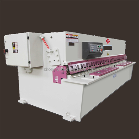 CNC ہائیڈرولک مونڈنے والی مشین اور شیٹ میٹل دستی الیکٹرک شیئرنگ چین میں بنی ہے۔