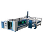 واٹر کولنگ آٹومیٹک Cnc میٹل فائبر لیزر کٹنگ مشین 1500w